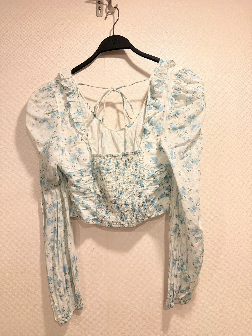 Free People Another Life Printed Top Floral Crop Top Size M